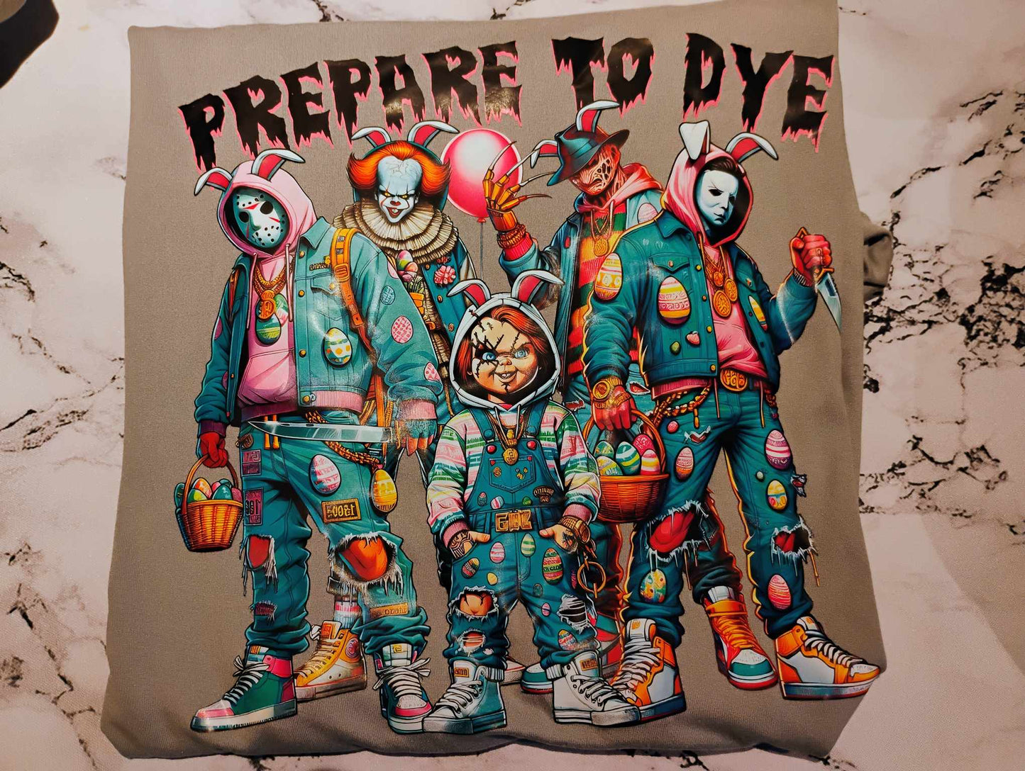 prepare to dye